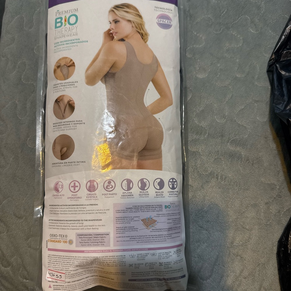 Colombian body shaper triple compression with easy restaurant access body lifter